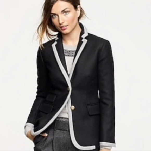 J Crew Wool Blazer 2 - Picture 1 of 14